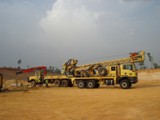 Prakla Bohrgerät für Tagebau in Afrika